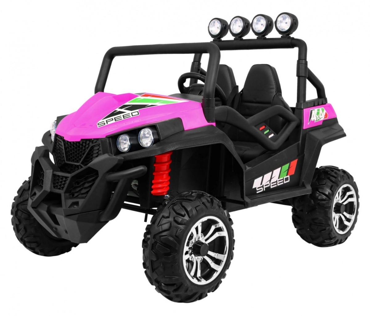 E-shop Detské terénne auto Grand Buggy 4x4 Ružové s diaľkovým ovládaním