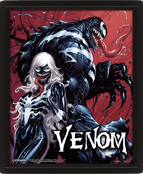Pyramid International 3D obraz v ráme Venom