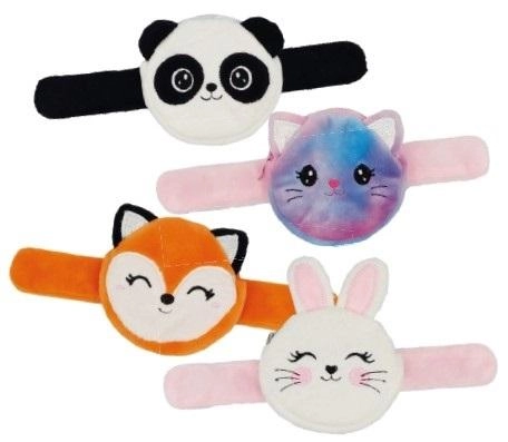 E-shop Plyšová náramková peňaženka slap náramok pre deti