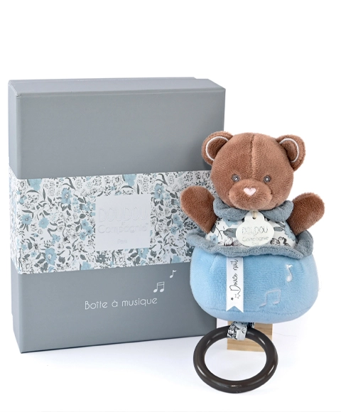 E-shop Doudou medvedík hrajúci melódiu 20 cm