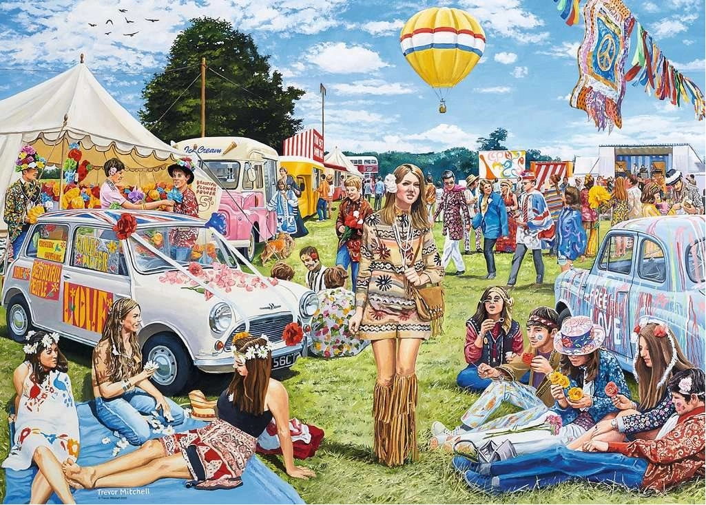 RAVENSBURGER Festival květinových dětí 1000 dielov