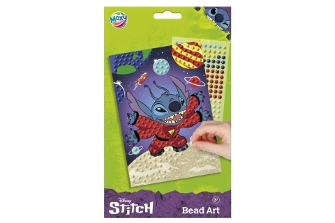 E-shop Výroba obrázka Stitch – kreatívna sada s korálkovými samolepkami