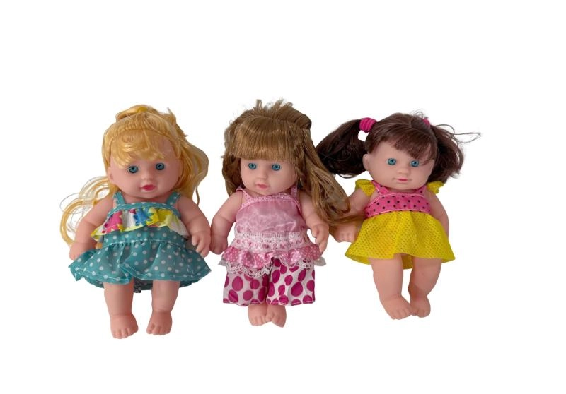 Bábika s vláskami 20 cm