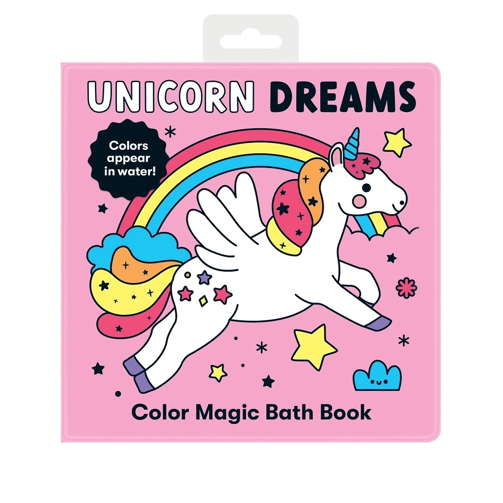 E-shop Mudpuppy Unicorn Dreams Color Magic Bath Book