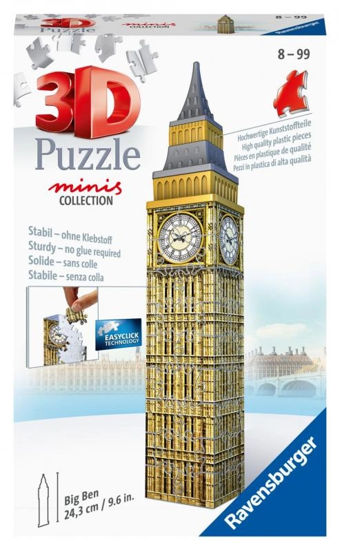 E-shop Ravensburger 3D puzzle Mini Big Ben 54 ks