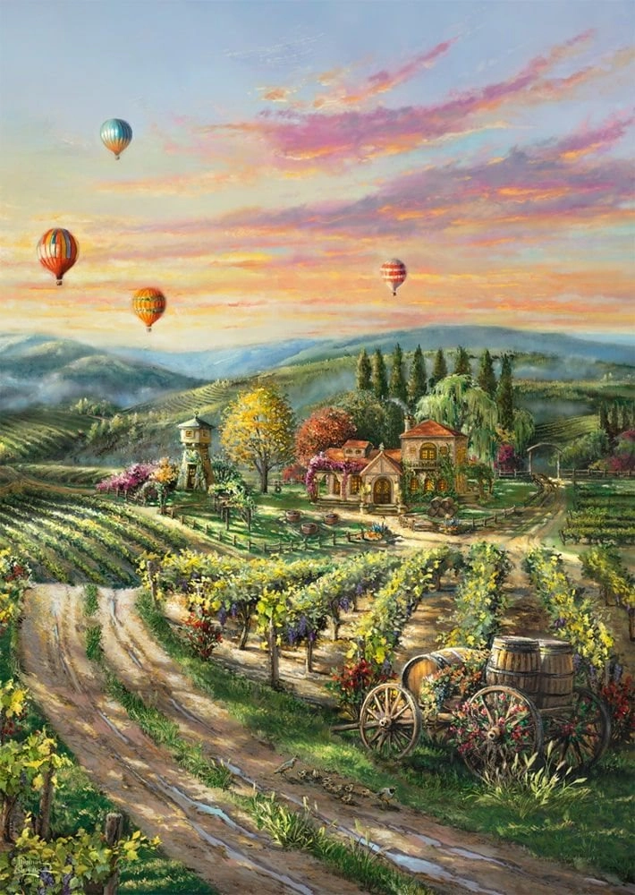 E-shop Schmidt puzzle Pokojná vinica 1000 dielikov
