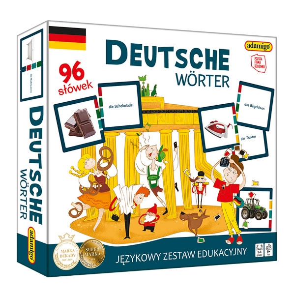 E-shop Jazykové vzdelávacie karty Deutsche Wörter