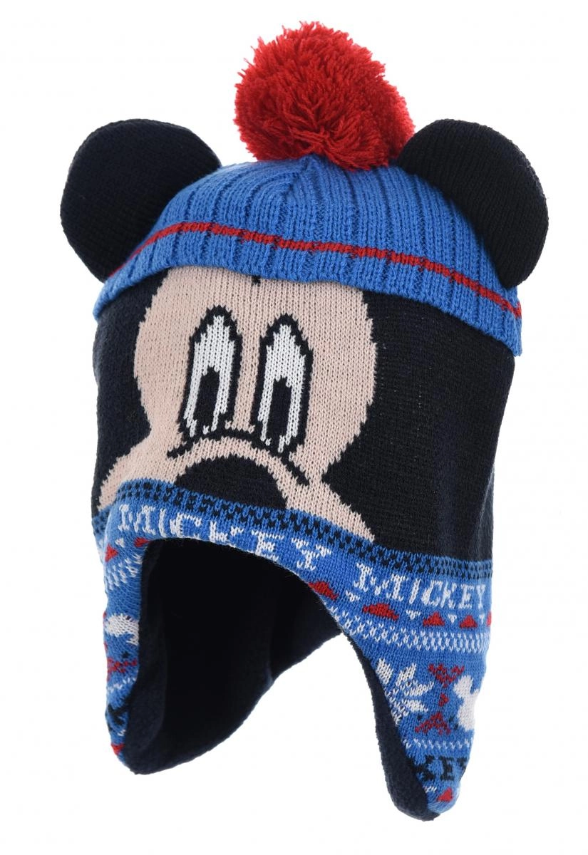 Detská čiapka Mickey Mouse s flísovou podšívkou