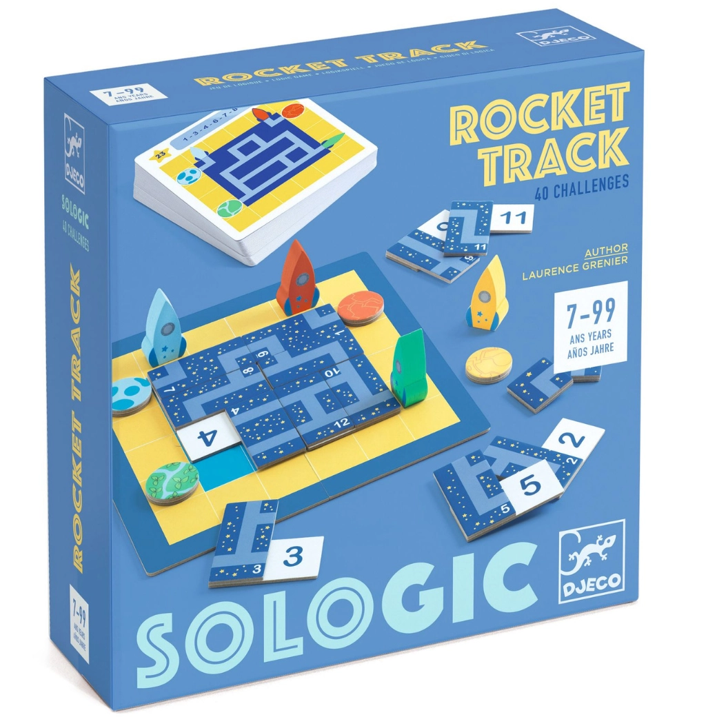 logická hra Sologic: vesmírna dráha od DJECO