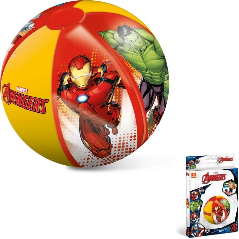 E-shop Mondo nafukovacia lopta do vody Avengers 16305 modro červená