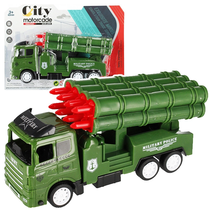 Vojenské auto s pohonom pull-back