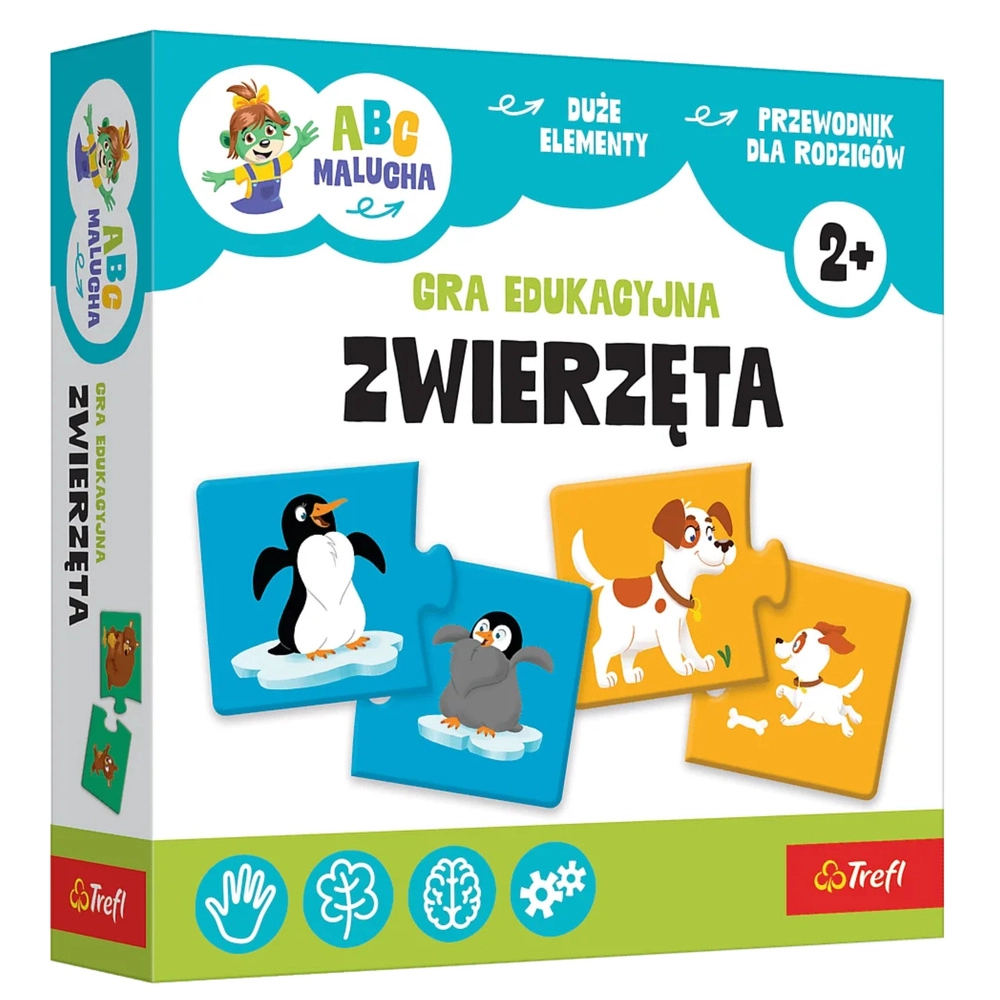 Hra – Zvieratá ABC pre najmenších Trefl