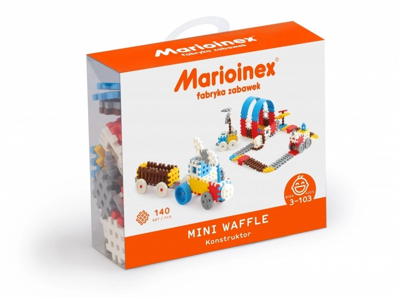 E-shop Marioinex MINI WAFLE 140 ks Konštruktér chlapci
