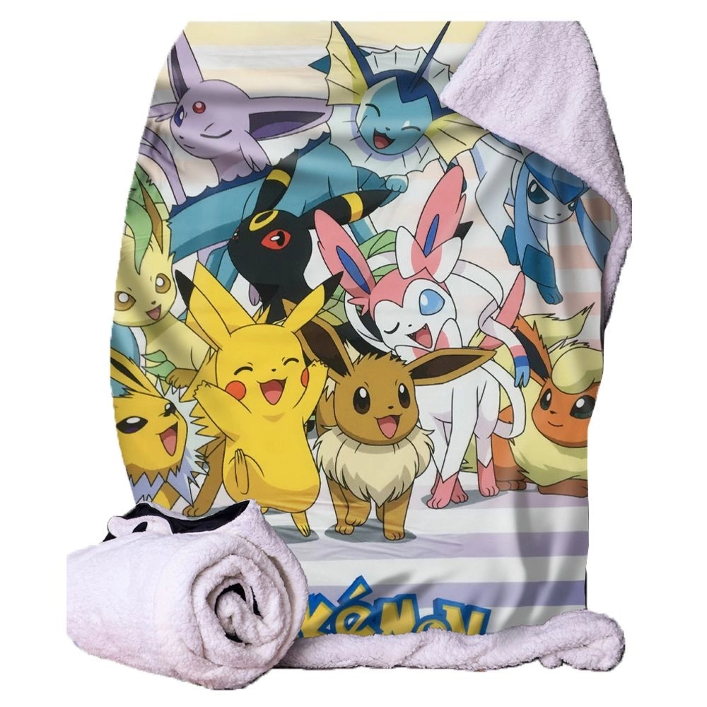 E-shop Epee Pokémon prikrývka Eevee evolutions 100x150