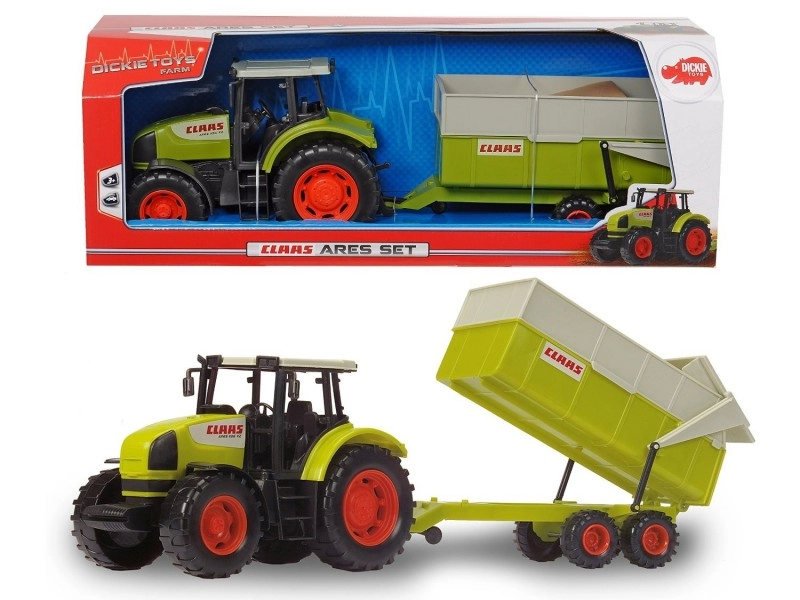 E-shop Dickie Traktor CLAAS Ares s prívesom 57 cm