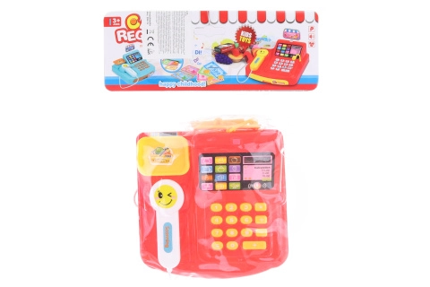 Detská pokladňa s čítačkou a platobnými kartami na batérie