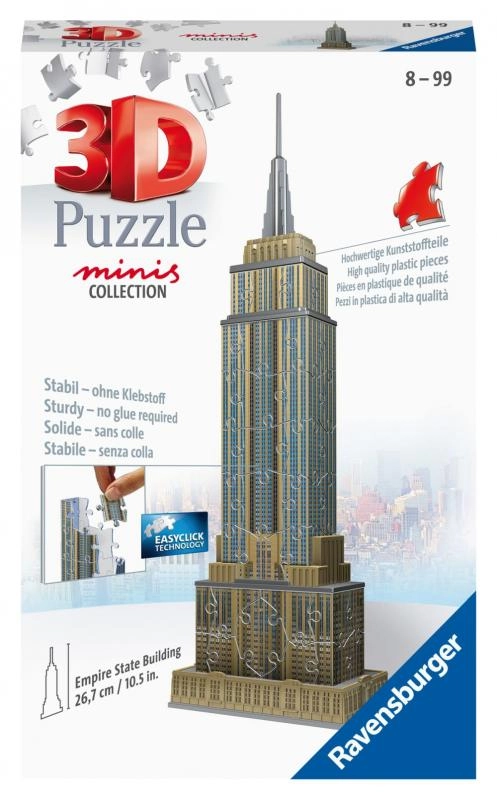 E-shop Ravensburger 3D puzzle Mini Empire State Building 66 ks