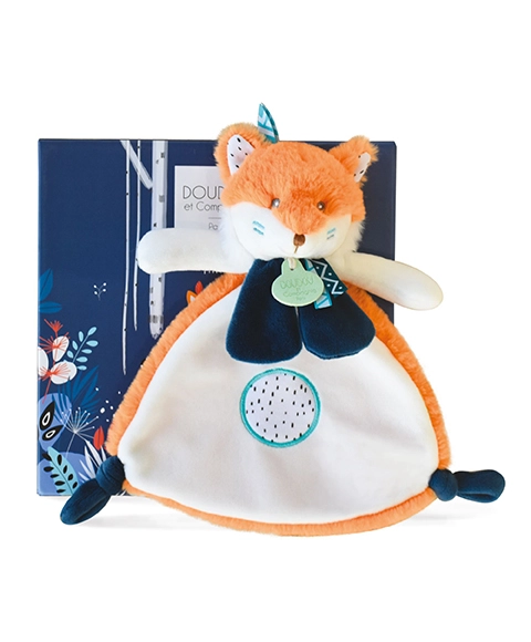 E-shop Doudou et Compagnie Paris Doudou Darčeková sada Tiwipi líška muchláčik 23 cm