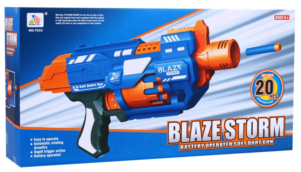 E-shop Giga detská zbraň Blaze Karabin modrá