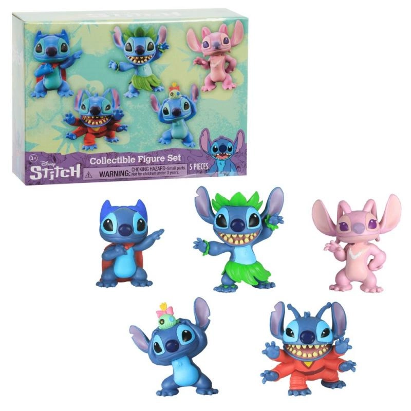 Lilo a Stitch Sběratelská figurka Stitch 5 ks