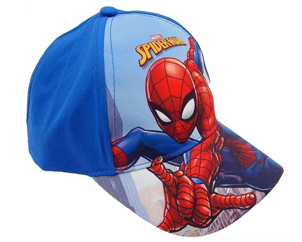 Šiltovka Spiderman modrá