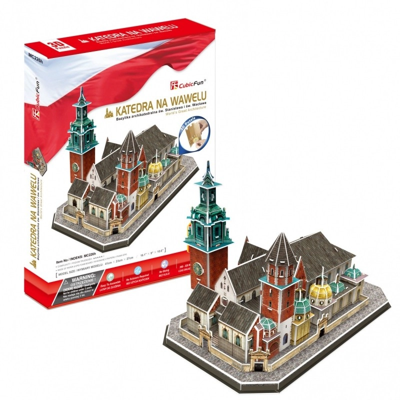 E-shop CubicFun 3D puzzle Katedrála na Wawelu 101 ks