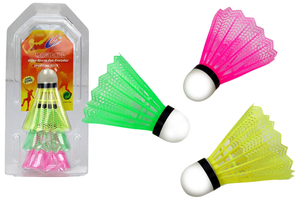 E-shop Sada badmintonových rakiet 3 ks Classic Coloured