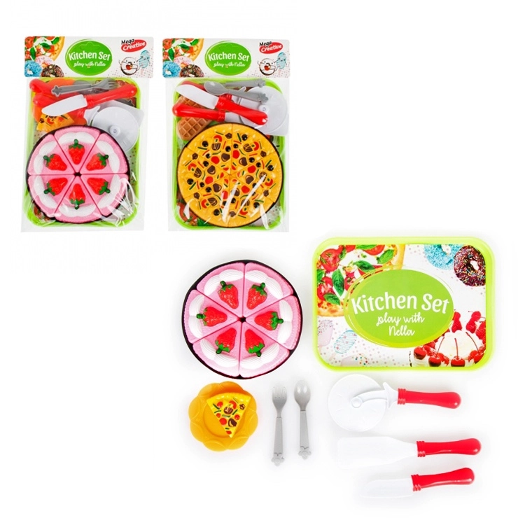 Kuchynský set pizza a torta pre deti
