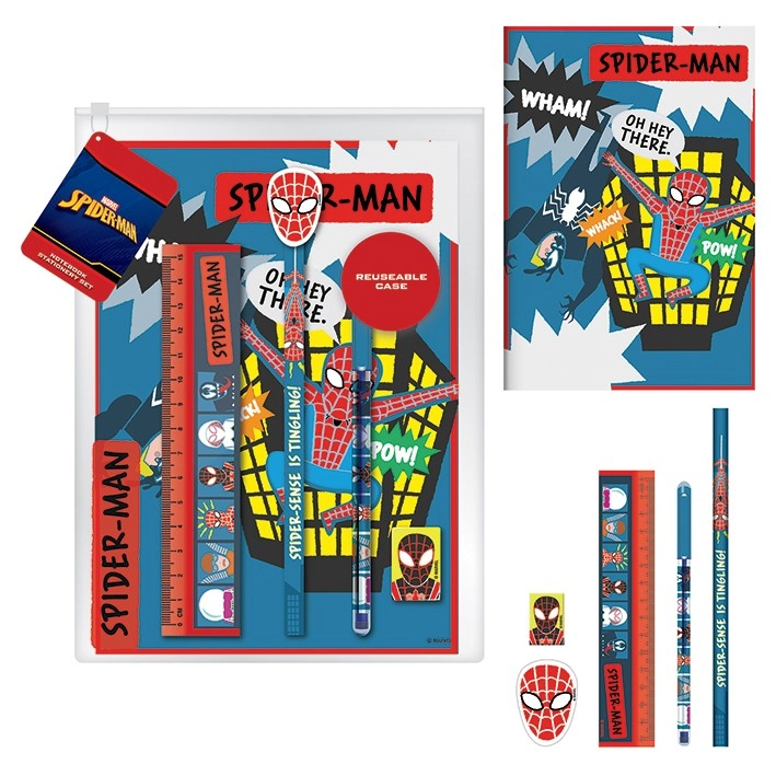 E-shop Prémiová školská sada Spider‑Man Sketch