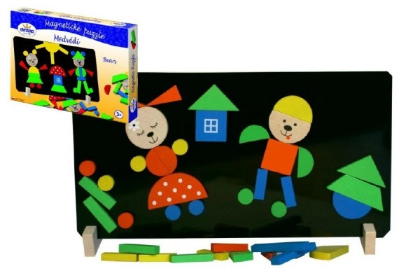 E-shop Magnetické puzzle Medvede
