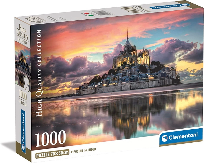 Puzzle 1000 dielikov Kompakt Le Magnifique Mont Saint-Michel