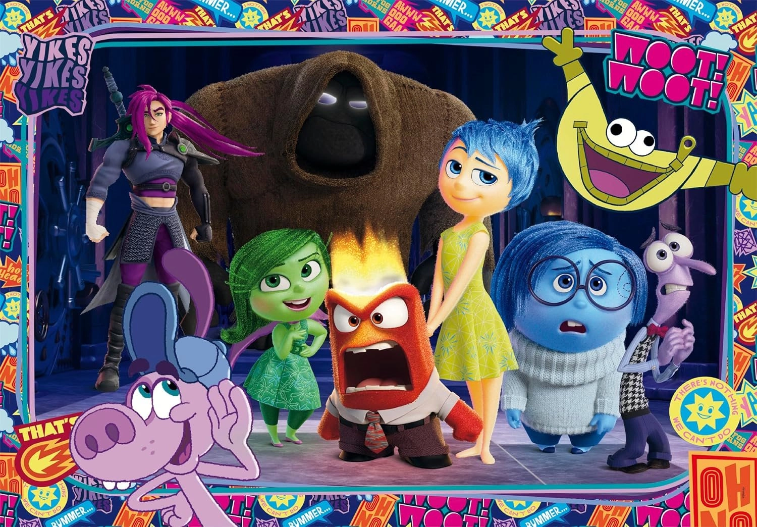 CLEMENTONI V hlave 2 104 dielov