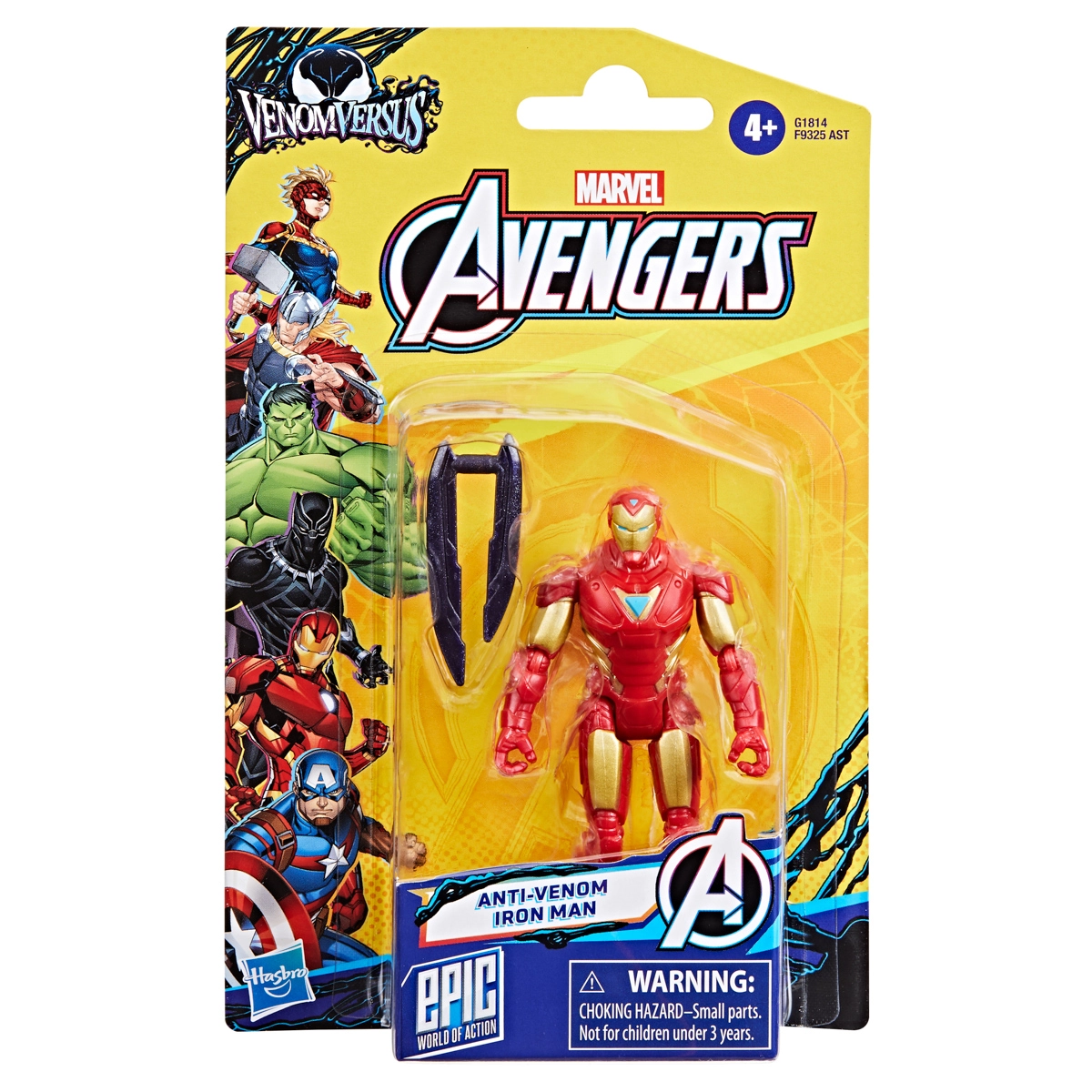Hasbro Avengers Venomversus Anti-Venom Iron Man