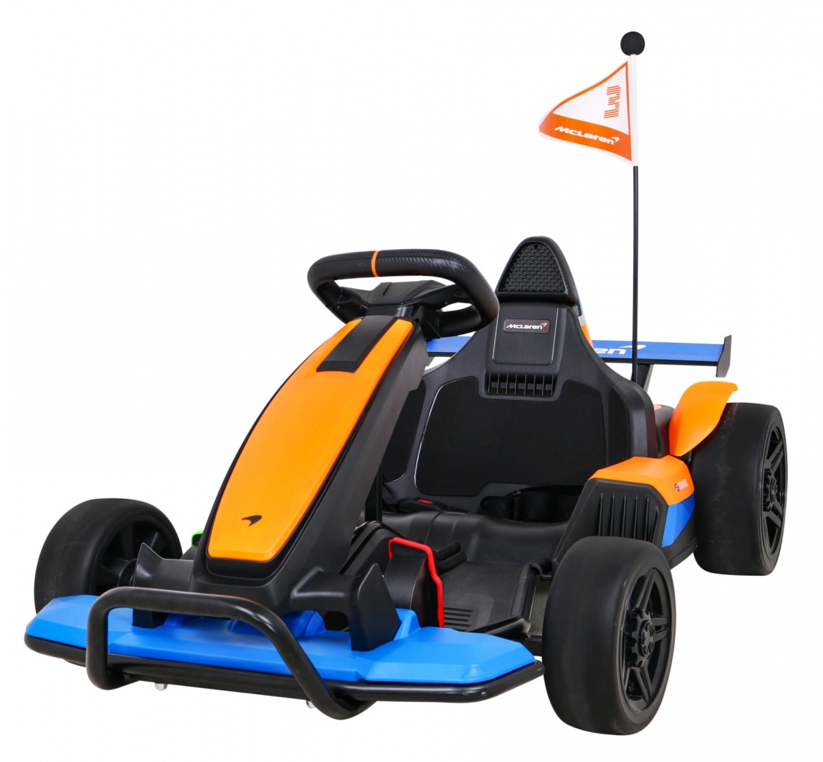 E-shop Gokart pro děti McLaren Drift s akumulátorom