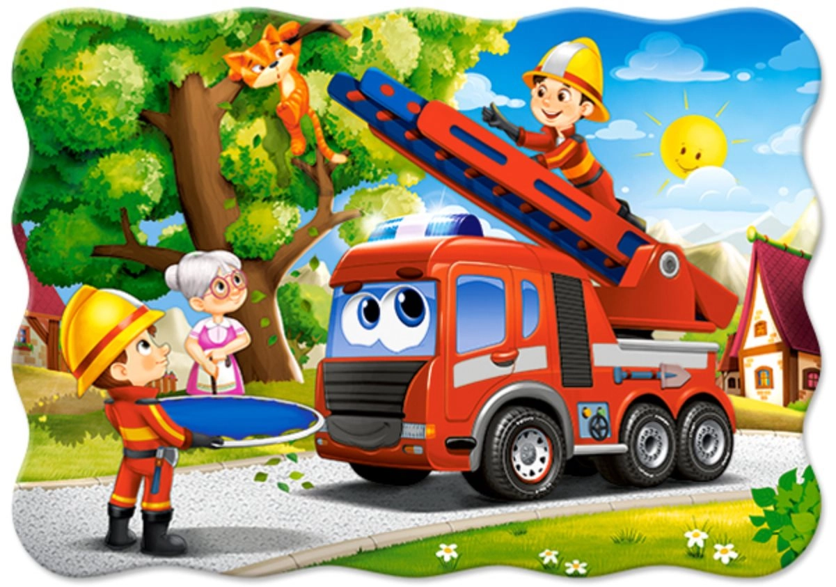 E-shop CASTORLAND Hasičské auto 30 dielov