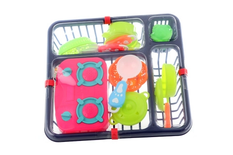 Plastová sada detský varič s riadom a odkvapkávačom