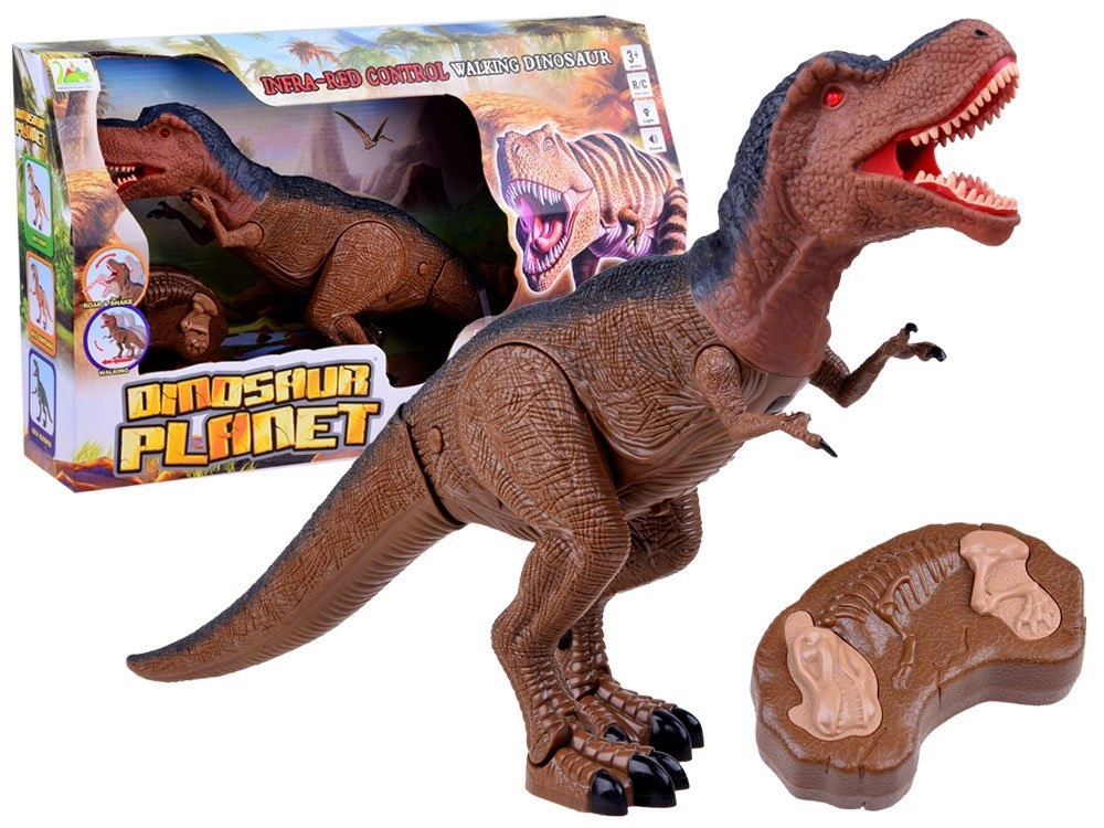 E-shop Inlea4Fun RC Tyrannosaurus Rex s diaľkovým ovládaním DINOUSAUR PLANET