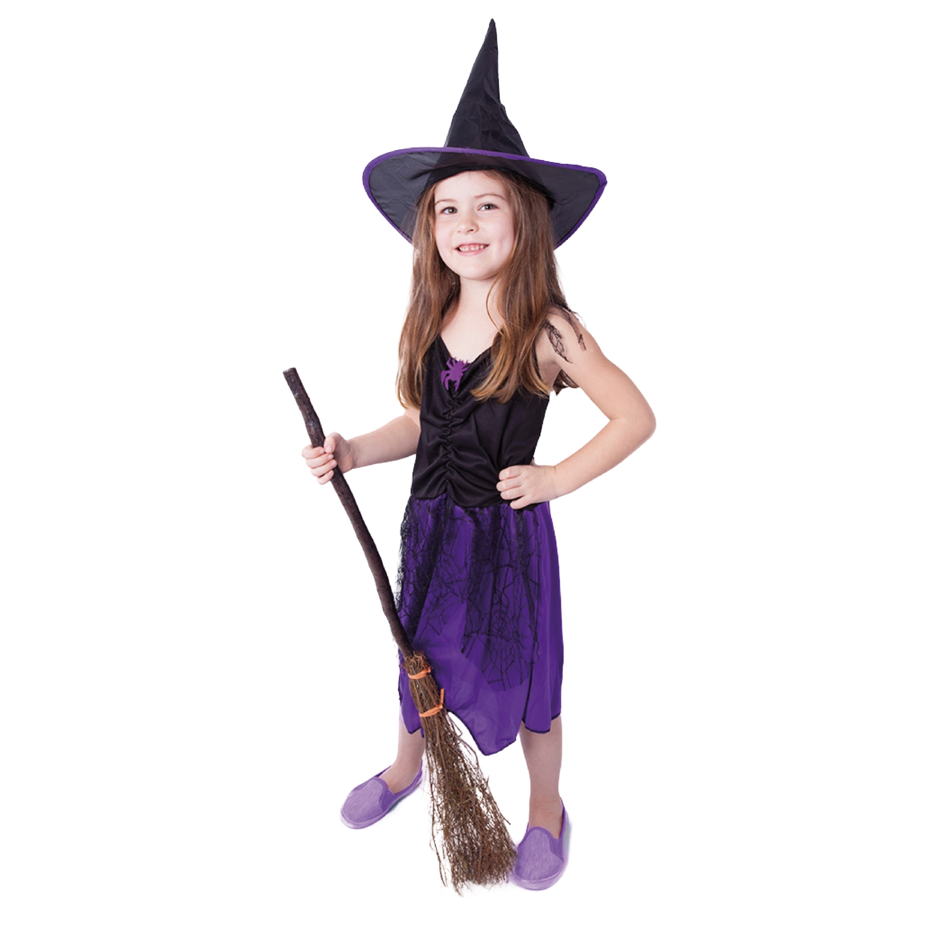 E-shop RAPPA fialový s klobúkom čarodejnice / Halloween