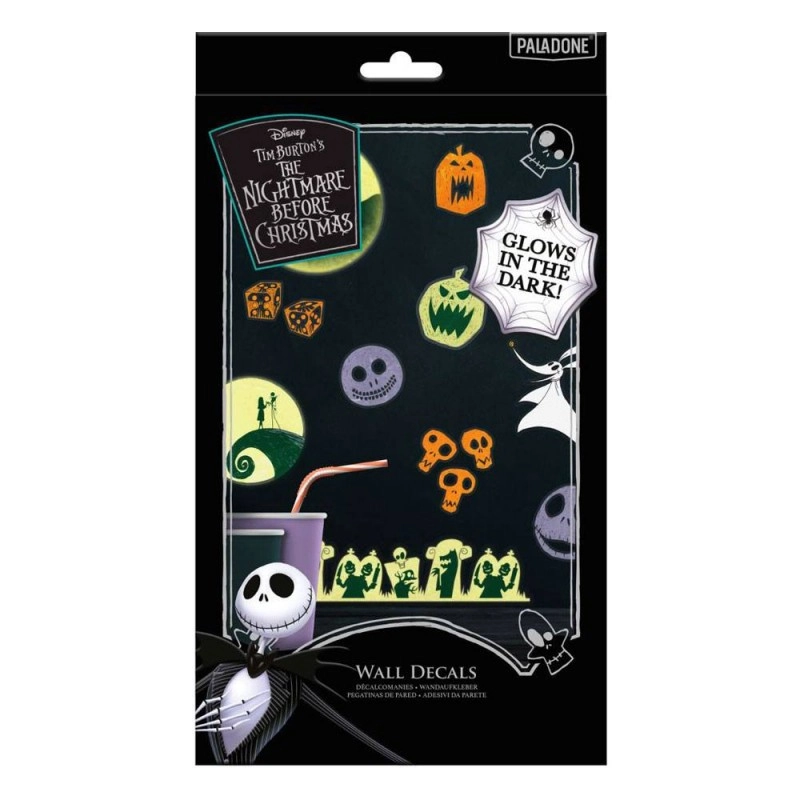 E-shop Vianočné svetlá s nálepkami Nightmare Before Christmas