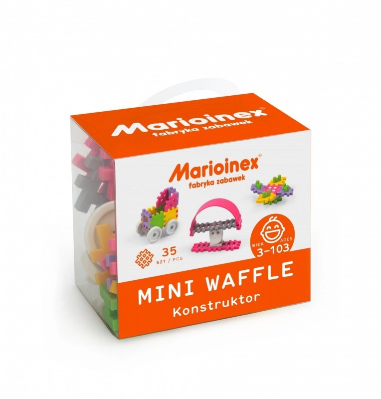 E-shop Marioinex MINI WAFLE 35ks Konštruktér chlapci
