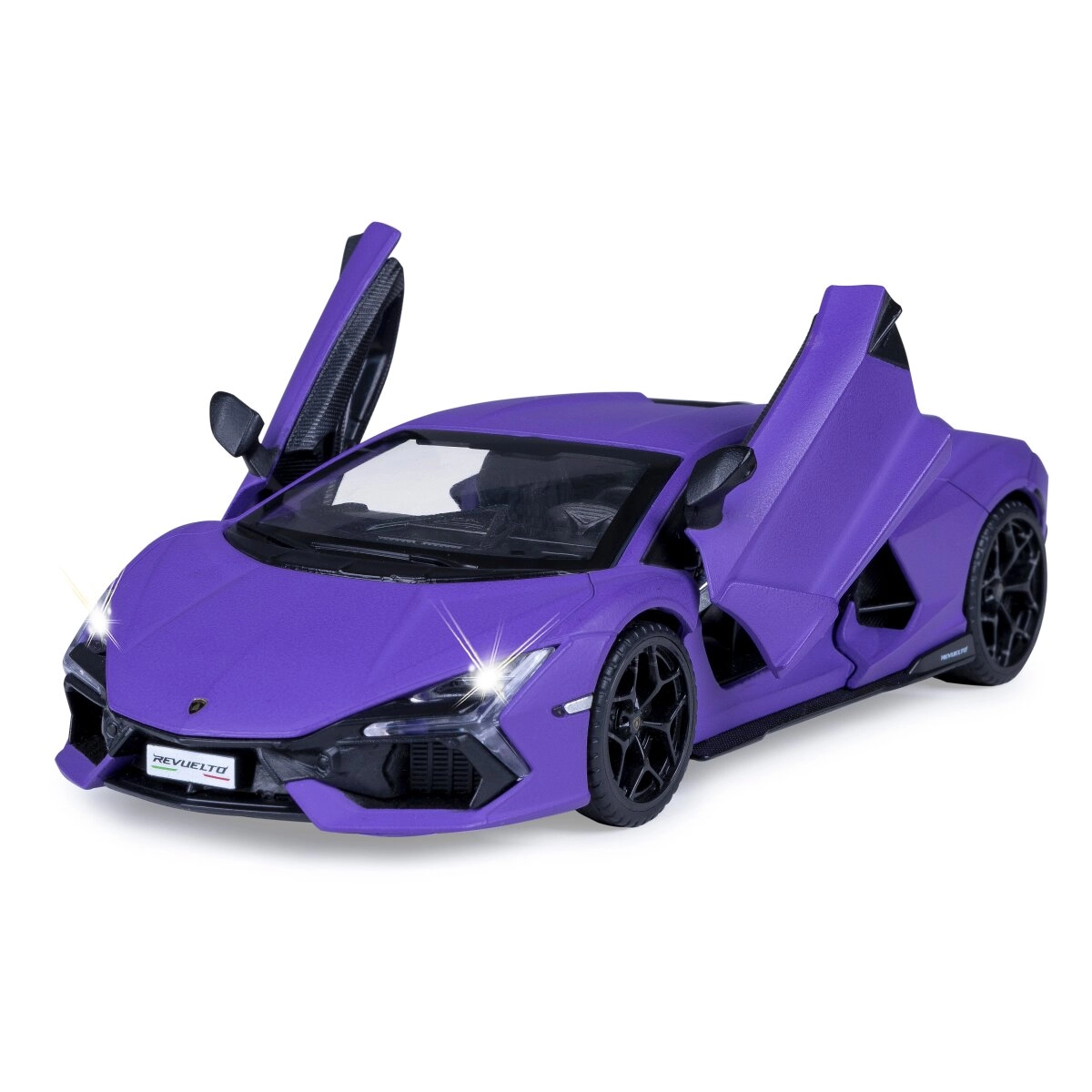 JAMARA Lamborghini Revuelto kovový model 1:32 fialový