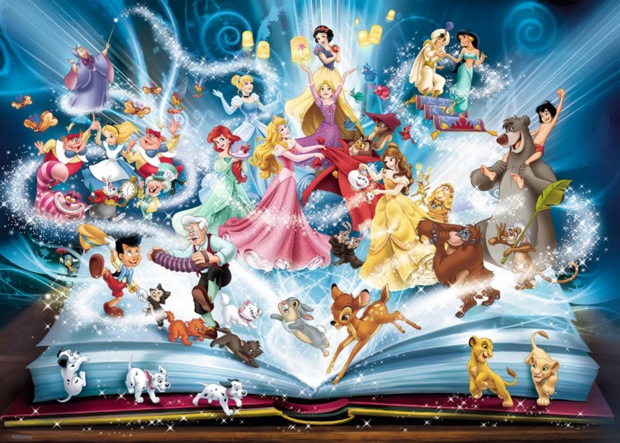 E-shop Ravensburger puzzle Disney príbehová kniha 1500 dielov
