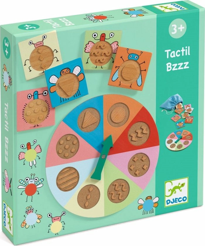 E-shop Djeco Loto hmatové edukatívne Tactil Bzzz