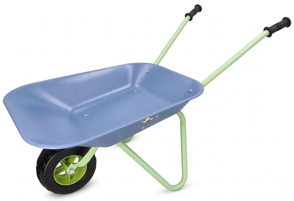 Detský kovový záhradný fúrik Adam Toys – modrý