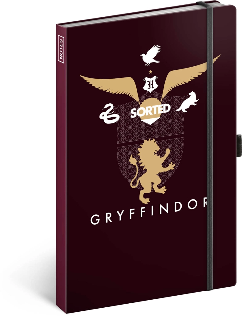 E-shop Notes Harry Potter Gryffindor linkovaný
