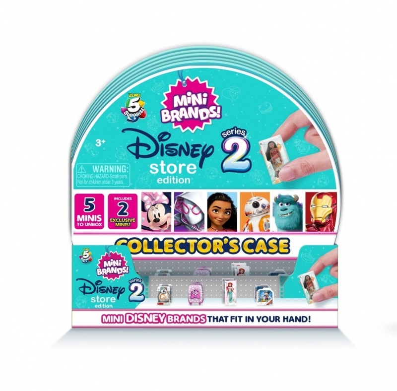 E-shop ZURU 5 Surprise Mini Brands Kolekčná skrinka Disney Obchod