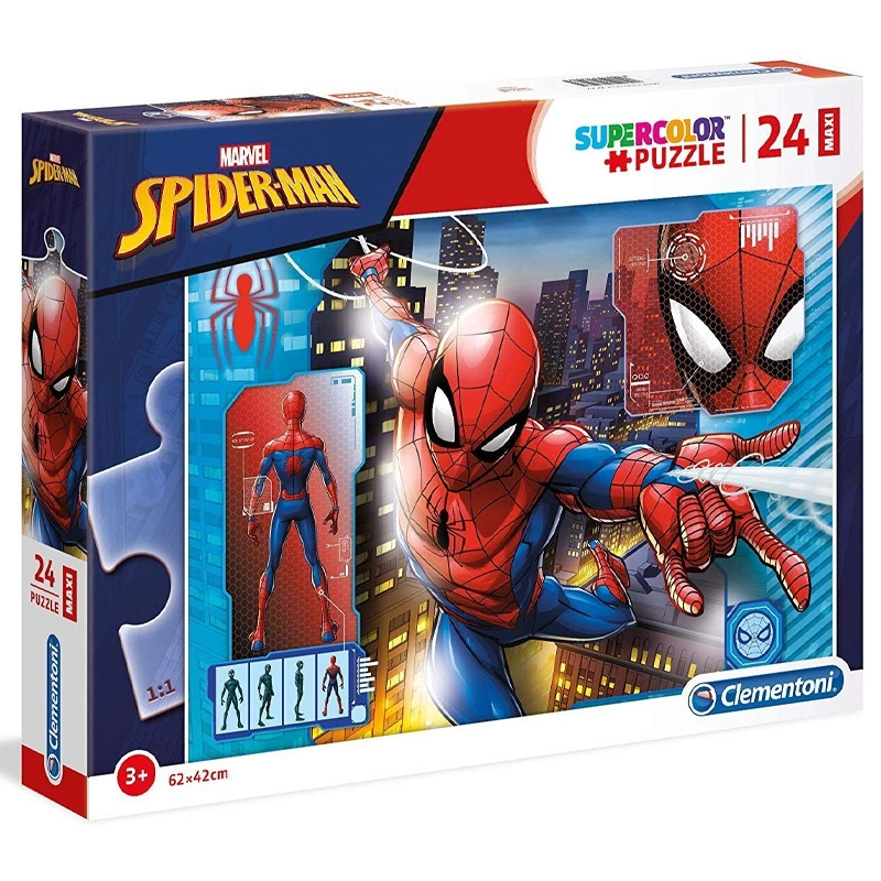 E-shop CLEMENTONI Spiderman Super Hero MAXI 24 dielov