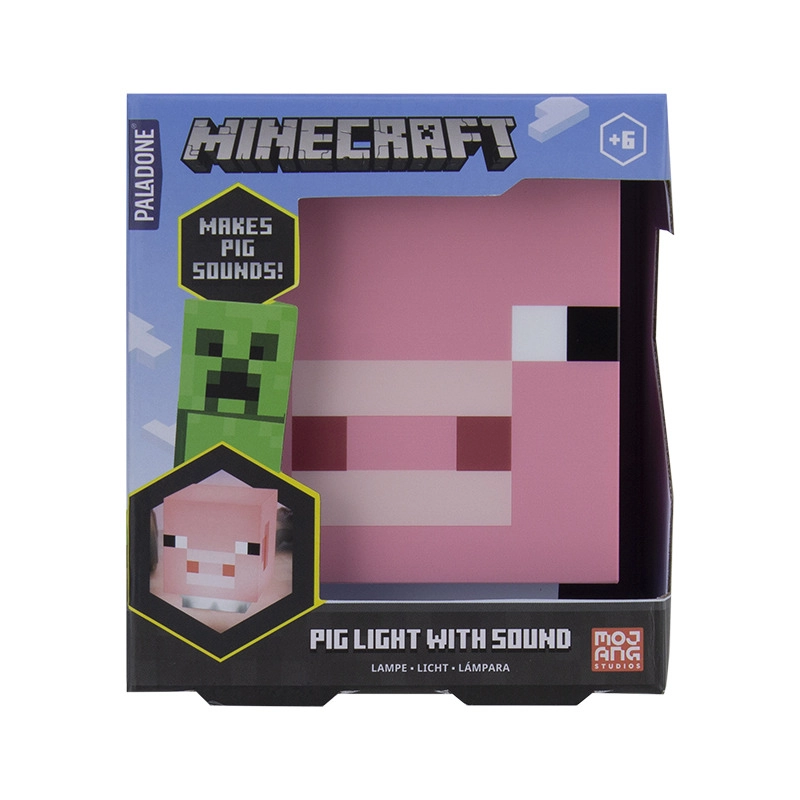 Svetlo Minecraft prasátko