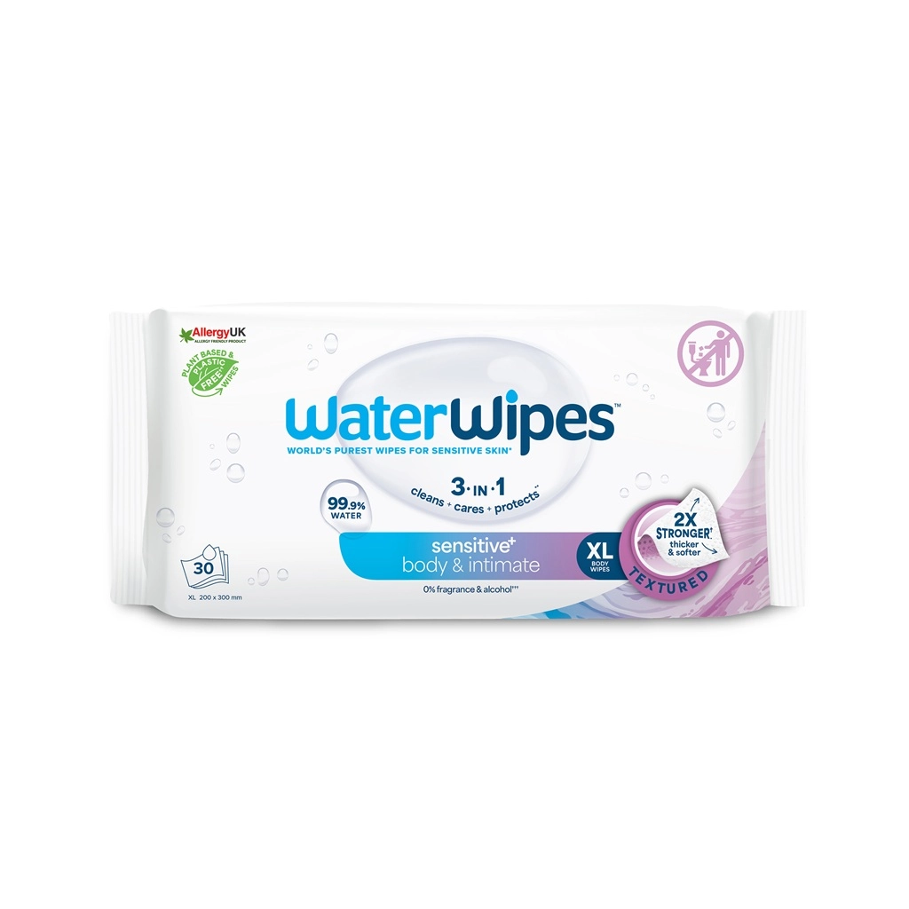 E-shop WaterWipes telové a intímne vlhčené obrúsky 30 ks