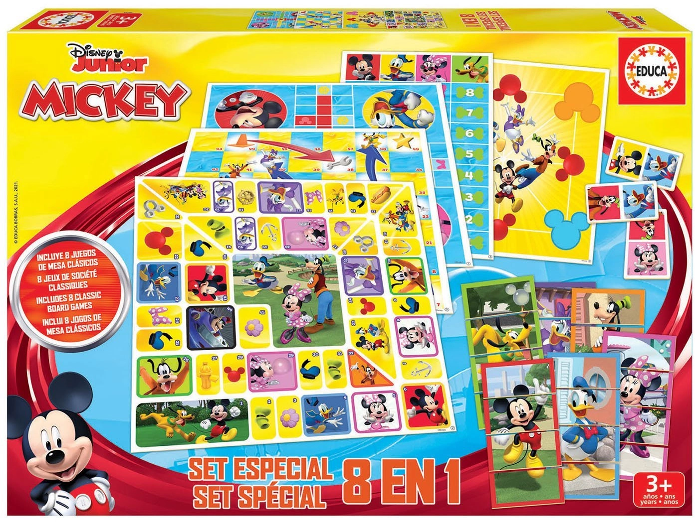 E-shop Educa Súbor hier Mickey a priatelia 8v1